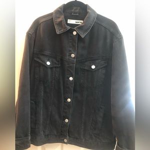 TOPSHOP Oversized denim jacket